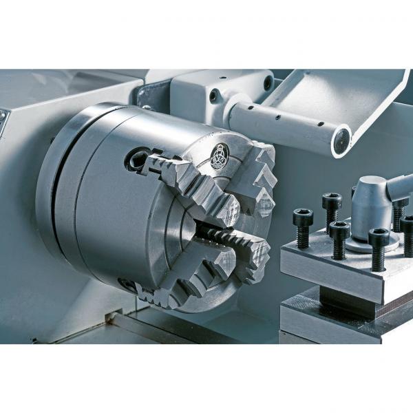 Planscheibe 100mm (Option) ideal zum Aufspannen von asymmetrischen Werkstücken.